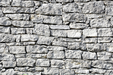 Gray stone wall
