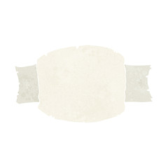 cartoon scroll banner