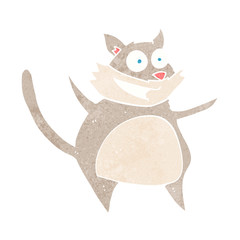 funny cartoon cat