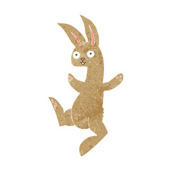 funny cartoon rabbit