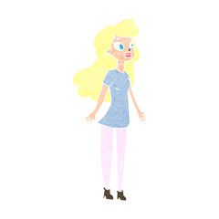 cartoon pretty girl