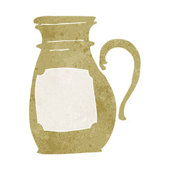 cartoon jug