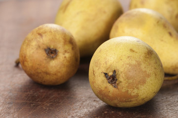 Yellow pears