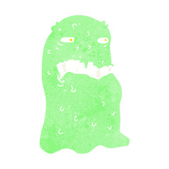 cartoon gross ghost