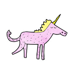 cartoon unicorn