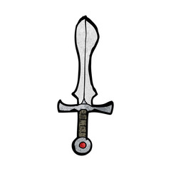 cartoon sword