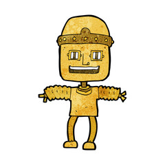 cartoon robot