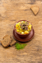 Beef stew with potatoes