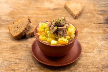 Beef stew with potatoes