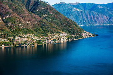Morgendlicher Blick auf den Comer See