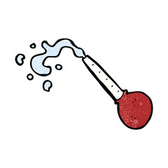 cartoon pipette