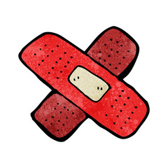 cartoon plaster