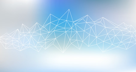 Abstract triangle background