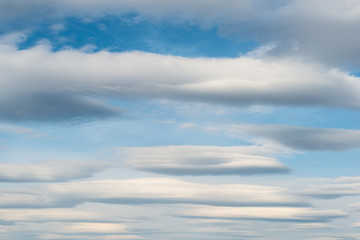 Clouds in the sky