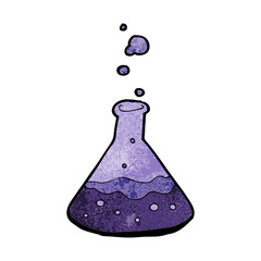 cartoon science chemicals