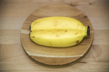 Banana fruit is beneficial to the body and delicious    