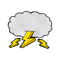 cartoon thundercloud