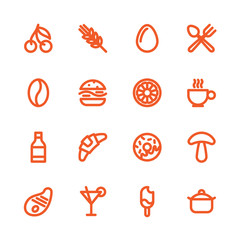 Fat Line Icons