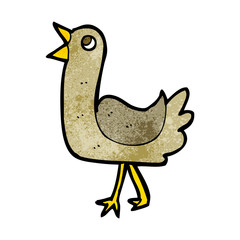 cartoon bird