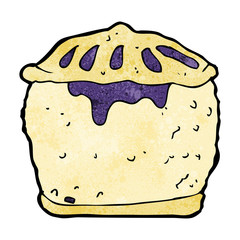 cartoon meat pie