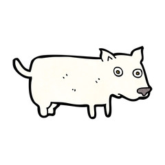 cartoon little dog
