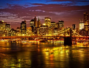 Foto op Plexiglas Brooklyn Bridge © Stuart Monk