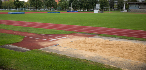 Bahn für Leichtathletik