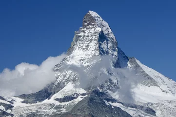 Papier Peint photo Cervin Matterhorn - Königin der Berge