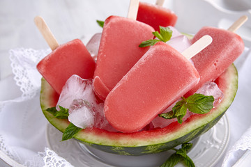 Watermelon popsicle