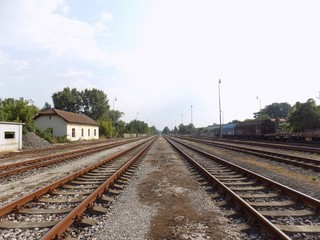 Fototapeta na wymiar Railroads