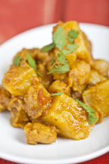 Curried potato