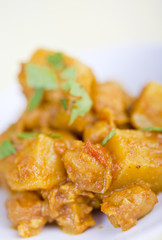 Curried potato