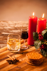 christmas food and drink