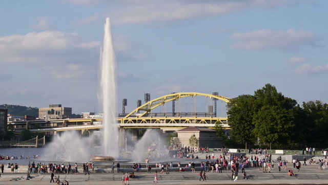 The Fountain at The Point in Pittsburgh