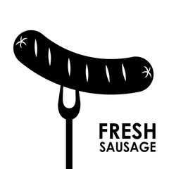 Fresh and delicious sausages bbq designs.