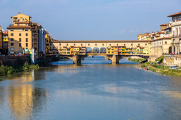 Obraz premium The Ponte Vecchio in Florence