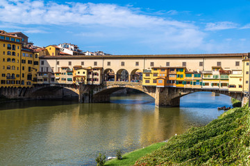 Obraz premium The Ponte Vecchio in Florence