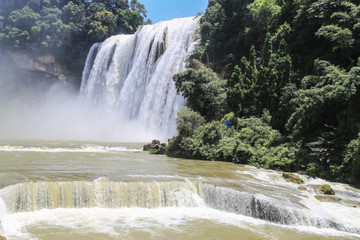 huangguoshu waterfall in guizhou province,china