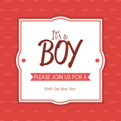 Obraz premium Baby shower