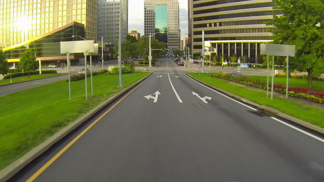 Driving into Downtown Pittsburgh 720p