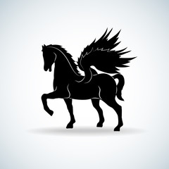 Pegasus silhouette