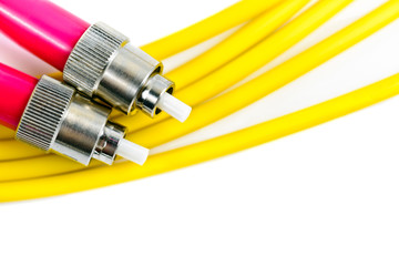 optic cable link plug connector