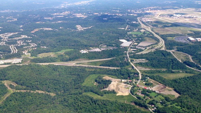 Pittsburgh International Airport Aerial