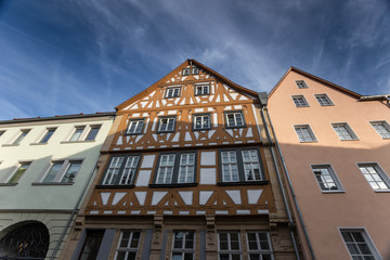 Fototapeta na wymiar historic buildings at aschaffenburg germany
