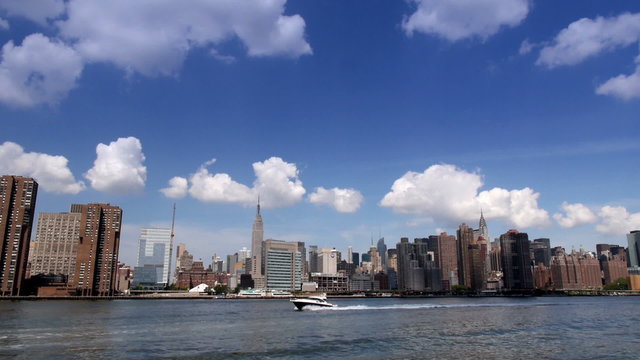 Manhattan Skyline with Empire State Building
