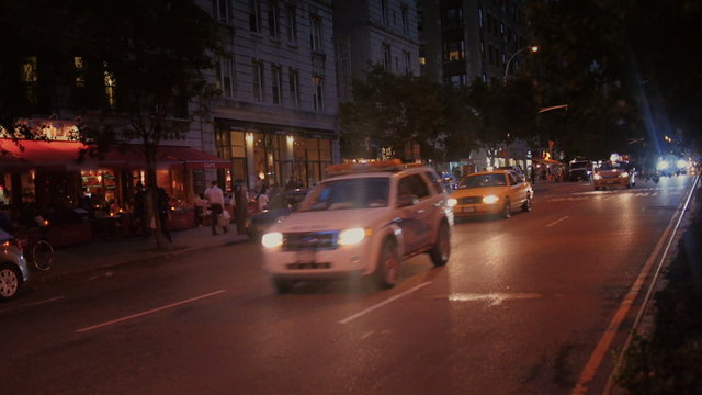 Upper West Side Night Traffic