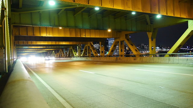 Fort Pitt Bridge Traffic Timelapse