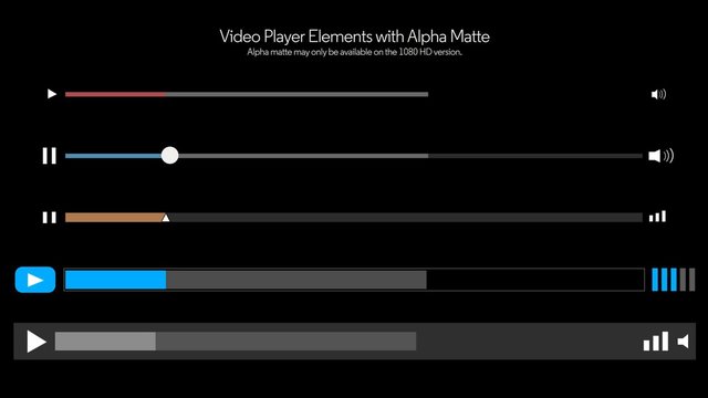Playbar Interface Elements 3641