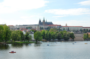 Fototapeta premium Praga. Republika Czeska. Stare miasto, gród