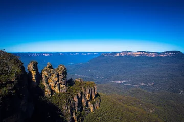 Cercles muraux Trois sœurs Three Sisters Blue Mountains National Park Australia